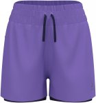 Odlo Damen Zeroweight 3 Inch 2-in-1 Shorts (Größe XL, lila)
