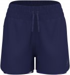 Odlo Damen Zeroweight 3 Inch Print 2-in-1 Shorts (Größe L, blau)
