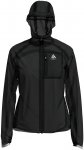 Odlo Damen Zeroweight Dual Dry Waterproof Jacke (Größe XS, schwarz)