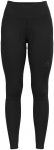 Odlo Damen Zeroweight Warm Radhose lang (Größe XS, schwarz)
