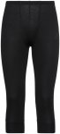 Odlo Herren Active Warm Eco 3/4 Hose (Größe XXL, schwarz)