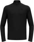 Odlo Herren Essential Light 1/2 Zip Longsleeve (Größe XXL, schwarz)