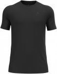 Odlo Herren Merino 160 Bl Crew Neck T-Shirt (Größe L, schwarz)