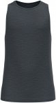 Odlo Herren Merino 160 Bl Crew Neck Tanktop (Größe S, grau)
