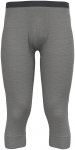Odlo Herren Merino 200 3/4 Hose (Größe XXL, grau)