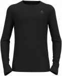 Odlo Herren Merino 200 Crew Neck Longsleeve (Größe L, schwarz)