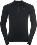 Odlo Herren Performance Warm Eco Neck Longsleeve (Größe XXL, schwarz)