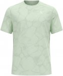 Odlo Herren Zeroweight Engineered Chill-Tec T-Shirt (Größe XL, gruen)