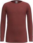 Odlo Kinder Active Warm Eco Longsleeve (Größe 104, rot)