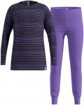 Odlo Kinder Active Warm Eco Unterwäsche Set (Größe 164, lila)