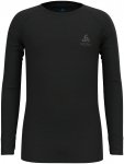 Odlo Kinder Merino 200 Crew Neck Longsleeve (Größe 104, schwarz)