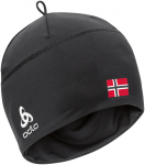 Odlo Polyknit Fan Warm Eco Mütze (Größe ONE SIZE, schwarz)