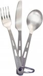 Optimus Titanium Besteck Set 3-teilig (Größe ONE SIZE, grau)