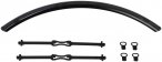 Ortlieb Quick Rack Mudgard (Größe 72mm, schwarz)