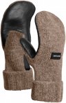 Ortovox Classic Wool Mitten Leather Handschuhe (Größe M, braun)