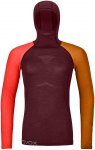 Ortovox Damen 120 Comp Light Hoodie (Größe XS, rot)