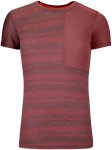 Ortovox Damen 185 Rock'N'Wool T-Shirt (Größe S, rot)