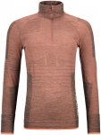 Ortovox Damen 230 Competition Zip Neck Longsleeve (Größe L, pink)