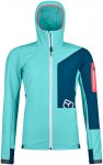 Ortovox Damen Berrino Hoodie Jacke (Größe XS, tuerkis)