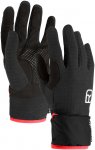 Ortovox Damen Fleece Grid Cover Handschuhe (Größe XS, schwarz)