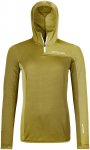 Ortovox Damen Fleece Light Grid ZN Hoodie (Größe S, gelb)