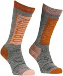 Ortovox Damen Freeride Long Socken (Größe 42 , orange)