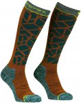 Ortovox Herren Ski Tour Comp Long Socken (Größe 39 , gruen)