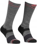 Ortovox Damen Ski Tour LT Comp Long Socken (Größe 42 , grau)