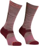 Ortovox Damen Ski Tour LT Comp Long Socken (Größe 39 , rot)
