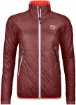 Ortovox Damen Swisswool Piz Vial Jacke (Größe S, rot)