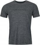 Ortovox Herren 150 Cool Brand T-Shirt (Größe XL, grau)