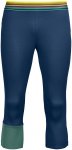 Ortovox Herren Fleece Light 3/4 Hose (Größe XXL, blau)