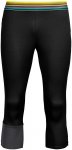 Ortovox Herren Fleece Light 3/4 Hose (Größe XXL, schwarz)
