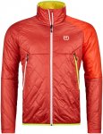 Ortovox Herren Swisswool Piz Vial Jacke (Größe XL, rot)