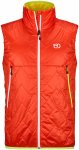 Ortovox Herren Swisswool Piz Vial Weste (Größe S, rot)