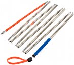 Ortovox Steel 320+ PFA Lawinensonde (Größe 320cm, silber)