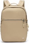 Pacsafe Damen Pacsafe Rucksack (Größe 10L, beige)