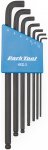Park Tool HXS-3 Stubby Winkelschlüssel Set (Größe 1.5-6mm, blau)