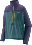 Patagonia Damen Houdini Stash 1/2 Zip Anorak (Größe XS, blau)
