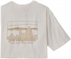 Patagonia Herren 73 Skyline Organic T-Shirt (Größe XL, weiss)