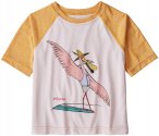 Patagonia Kinder Baby Cap Cool Daily T-Shirt (Größe 92, pink)