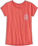 Patagonia Kinder Regenerative Graphic T-Shirt (Größe 140, orange)