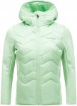 Peak Performance Damen Elevate Liner Hybrid Hoodie Jacke (Größe S, gruen)