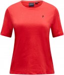 Peak Performance Damen Explore Graphic T-Shirt (Größe L, rot)