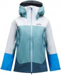 Peak Performance Damen Vislight GTX C-Knit Jacke (Größe M, blau)