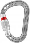 Petzl Rocha Screw Lock Karabiner (Größe One Size, grau)