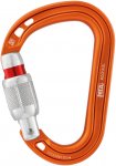 Petzl Rocha Screw Lock Karabiner (Größe One Size, orange)
