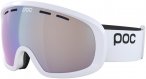 POC Fovea Mid Photochromic Skibrille (Größe One Size, weiss)