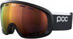 POC Fovea Mid Skibrille (Größe One Size, schwarz)