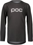 POC Kinder Essential MTB Jersey Radtrikot (Größe 128, grau)